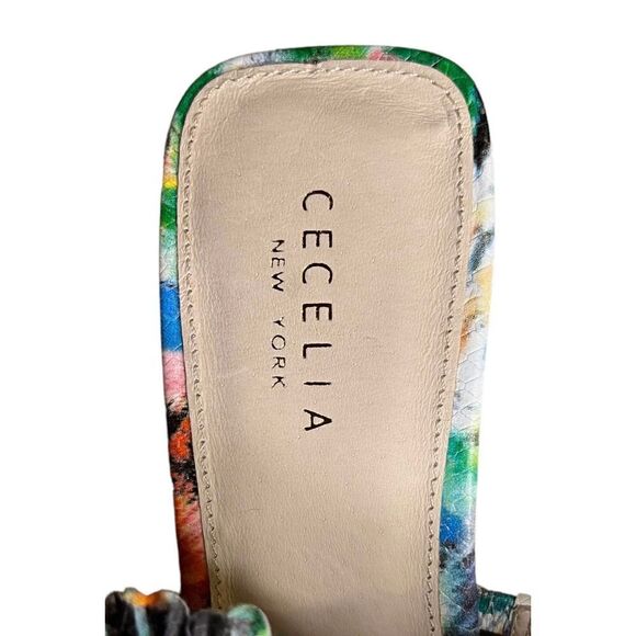 Cecelia New York Happy Multi Flower Sandal NWOB Size 8 1/2 - Picture 7 of 12